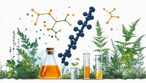 Botanical Chemistry Lab Mobile Background, Science Plant 4K Wallpaper