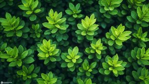 Lush Green Leaves Wallpaper, Mobile Background, Free Plant Image