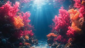 Underwater Coral Reef 4K Desktop Backgrounds Free Mobile Wallpaper