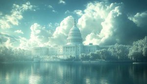 United States Capitol Building 4K Desktop Background Aesthetic Washington DC Wallpaper