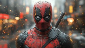 Deadpool Superhero 4K Wallpaper | Comic Book Hero Mobile Background