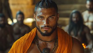 Tory Kittles character in The Liberator UHD Mobile Wallpaper