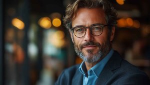 Mature Businessman Portrait HD Wallpaper Free Download Mobile Background