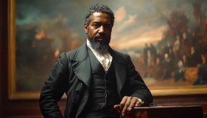 Civil War Era Portrait Desktop Wallpaper Historical Figure Mobile Background