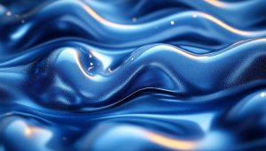 Abstract Blue Silk Waves Texture 4K Desktop Mobile Wallpaper