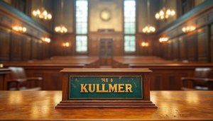 The 8 Kullmer Courtroom Interior 4K Wallpaper Free Desktop Background