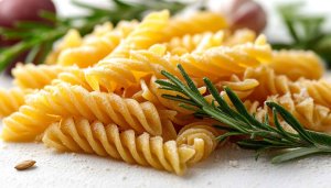 Fresh Fusilli Pasta with Rosemary HD Wallpaper for Desktop