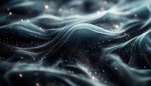 Abstract Sparkling Wave 4K Desktop Background, Glitter Mobile Wallpaper