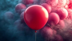 IT Movie Red Balloon 4K Wallpaper for Phone and Desktop