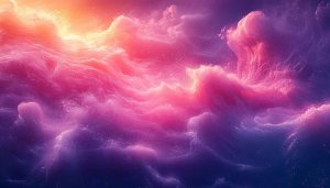 Dreamy Pink Purple Clouds Mobile Wallpaper Aesthetic 4K Background