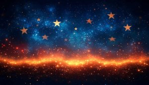 Starry Night Sky 4K Wallpaper for Desktop and Mobile