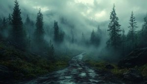 Misty Forest 4K Wallpaper - Free Desktop Background, Mobile Wallpaper