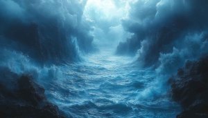 Ocean Storm Waves 4K Desktop Background - Mobile Wallpaper Free