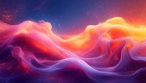 Abstract Colorful Sky 4K Desktop Wallpaper, Galaxy Nebula Background