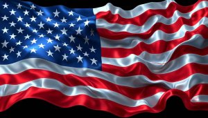 American Flag Patriotic 4K Wallpaper Desktop Background for July Fourth