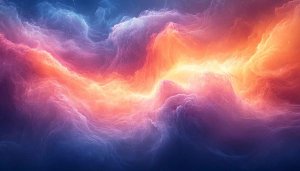 Colorful Nebula Space Art 4K Desktop Wallpaper Mobile Background