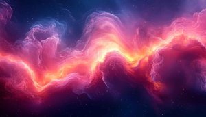 Colorful Nebula Galaxy Space Art 4K Desktop Background Wallpaper