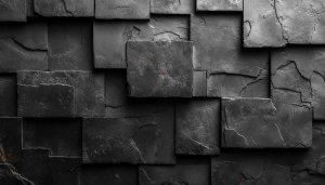 Dark Stone Wall Texture 4K Desktop Background Mobile Wallpaper