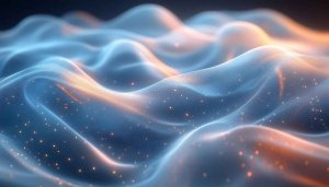 Abstract Glowing Sand Waves 4K Desktop Background Mobile Wallpaper