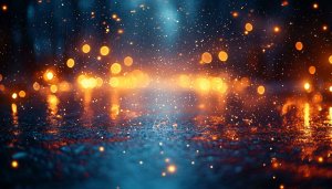 Abstract Bokeh Lights Mobile Wallpaper, Night City 4K Background