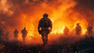 Military Squad Battlefield 4K Desktop Wallpaper Free for Mobile