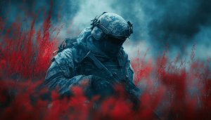 Military Soldier 4K Wallpaper for Desktop and Mobile Backgrounds