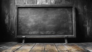 Old Blackboard Texture Aesthetic Wallpaper, Grungy Chalkboard Background, 4K Desktop