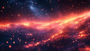 Nebula Galaxy Space Sparkles Abstract 4K Desktop Background Wallpaper