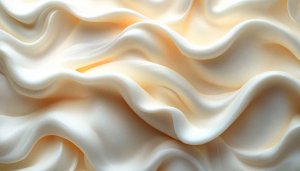 Elegant Cream Silk Abstract 4K Desktop Wallpaper Background