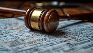 Gavel on Law Document 4K Desktop Legal Wallpaper HD