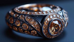 Luxury Diamond Ring Mobile Wallpaper - Free High Quality Image