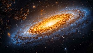 Andromeda Galaxy Mobile Wallpaper 4K Background For Desktop Screens