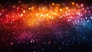 Sparkling Glitter Texture Background, Red Orange and Blue Abstract Wallpaper