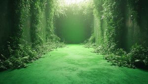 Enchanted Green Forest Path Mobile Wallpaper 4K Desktop Background