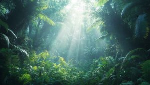 Lush Jungle Forest 4K Desktop Background - Green Nature Wallpaper