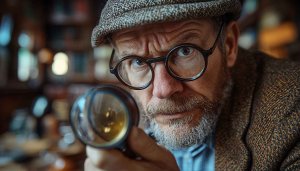 Intense Detective Investigator Man Mobile Wallpaper For Phone Backgrounds HD