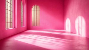 Aesthetic Pink Room Free Wallpaper Background for Desktop and Mobile
