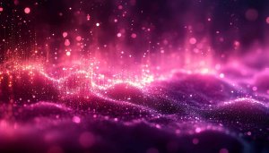 Sparkling Pink Glitter Dust Particles Aesthetic Mobile and Desktop Wallpaper