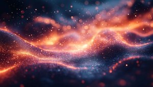 Abstract Glitter Wave 4K Desktop Background Sparkle Mobile Wallpaper