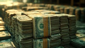 Stacks of Money 4K Wallpaper, Wealth Background, Cash Desktop