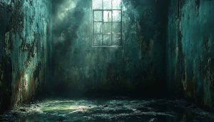 Grungy Room Wallpapers: Free Creepy Horror Desktop Background Aesthetic