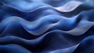 Wavy Blue Sparkle Abstract 4K Desktop Wallpaper for Phones and Tablets