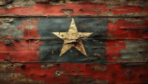 Rustic Wood American Flag Background - Free Mobile Wallpaper