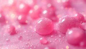 Pink Water Droplets Texture Aesthetic Mobile Background Wallpaper Free