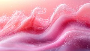 Abstract Pink Waves 4K Wallpaper for Mobile and Desktop