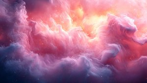 Pink Purple Galaxy Nebula Cloud 4K Desktop Mobile Wallpaper Free