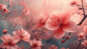 Pink Cherry Blossom 4K Mobile Wallpaper Free Floral Desktop Background