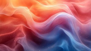 Abstract Waves 4K Desktop Wallpaper, Gradient Background, Modern Art