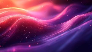 Abstract Waves Wallpaper, Pink and Purple Background, 4K Desktop