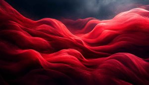 Abstract Red Silk Waves 4K Desktop Background Mobile Wallpaper Free